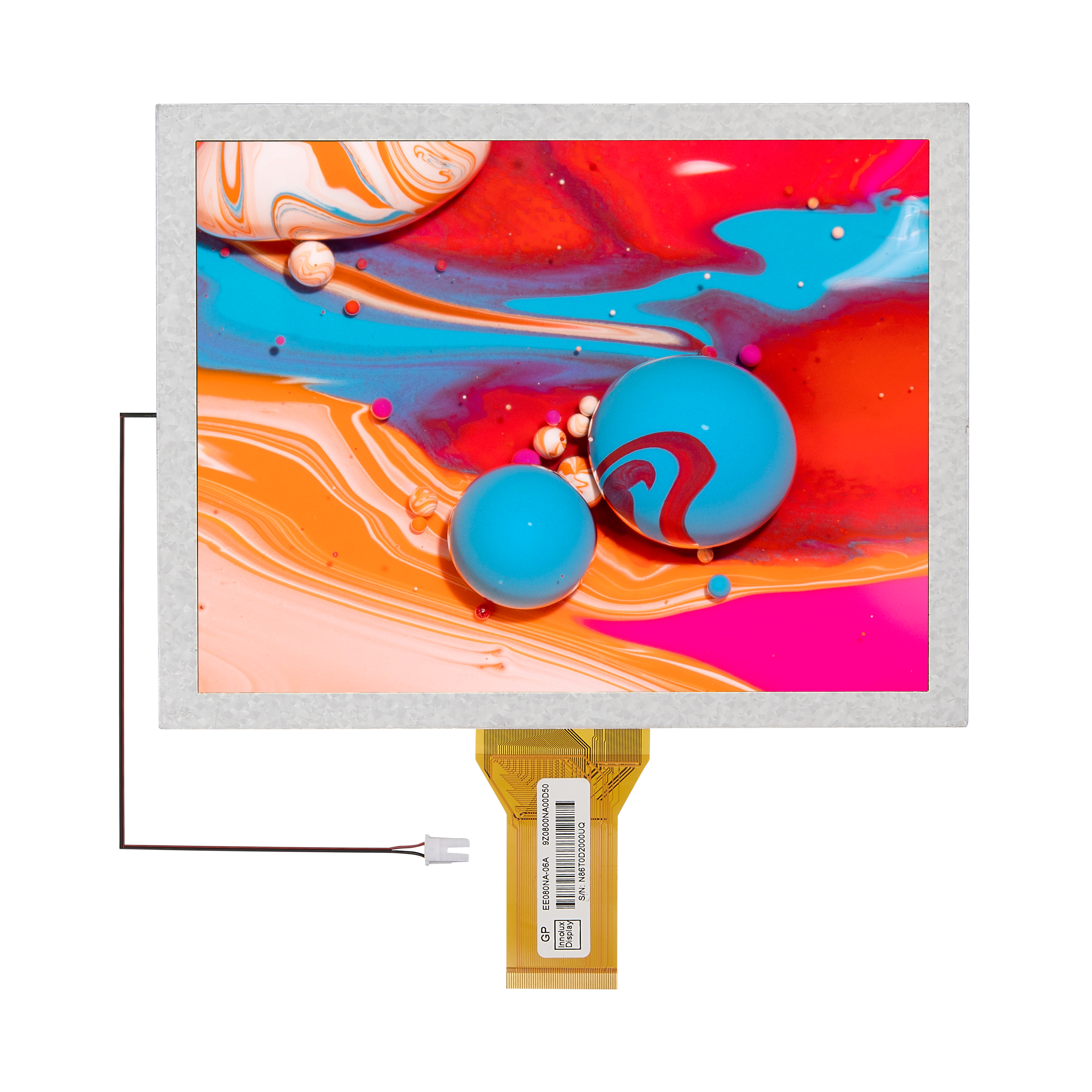 8寸顯示屏 800×600 RGB接口 工業液晶屏 TFT LCM液晶模組